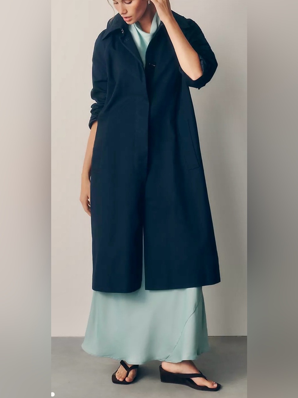 Avec Les Filles Trench Coat. Size L